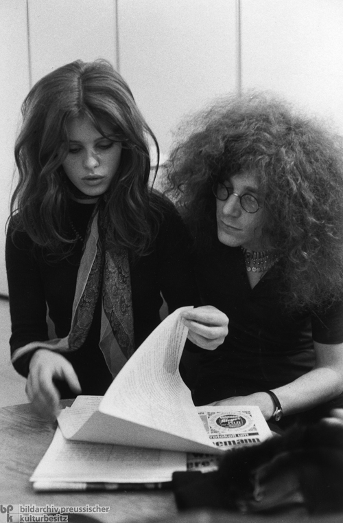 Uschi Obermaier und Rainer Langhans